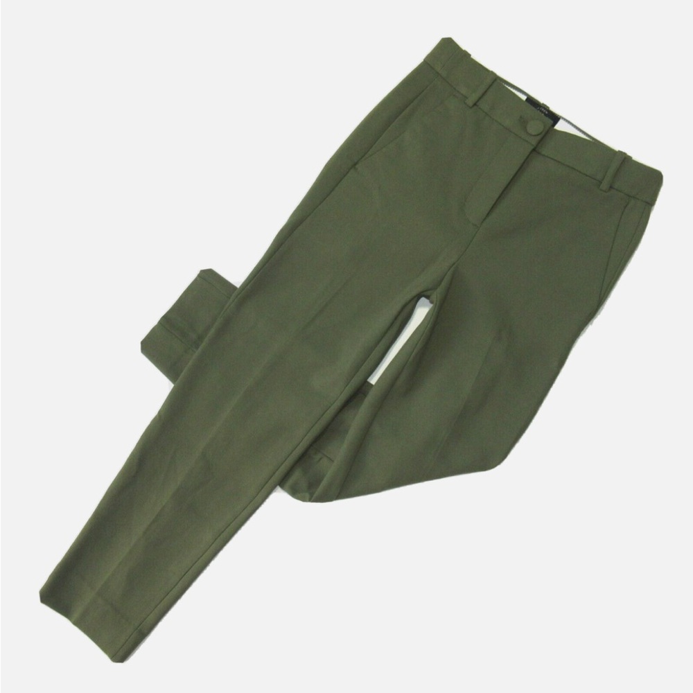 J. Crew 365 ‘High Rise Cameron’ Women’s Pants - Size 2 in Frosted Olive